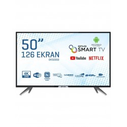 Onvo OV50350 50" 127 Ekran Uydu Alıcılı 4K Ultra HD Smart LED TV