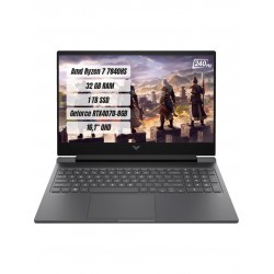 HP Victus 16-S0001NT R7 7840HS 32GB 1tb SSD RTX4070-8GB Freedos 16.1" 240 Hz Qhd Notebook 7Z4L9EA