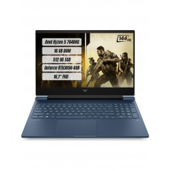 HP Victus 16-S0032NT Amd R5 7640HS 16GB 512GB SSD RTX3050-6GB Freedos 16.1" 144 Hz Fhd Taşınabilir Bilgisayar 7Z4N2EA