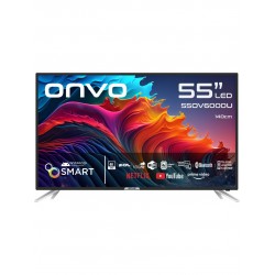 Onvo 55OV6000U 55" 139 Ekran Uydu Alıcılı 4K Ultra HD Smart LED TV