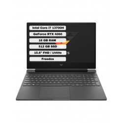 HP Victus Gaming Intel Core i7 13700H 16GB 512GB SSD RTX4060 Freedos 15.6" FHD Taşınabilir Bilgisayar 8U846EA