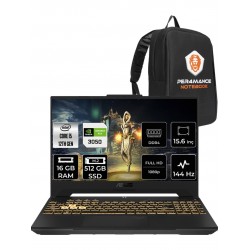 Asus TUF Gaming F15 FX507ZC4 Intel Core i5 12500H 16GB 512GB SSD 4GB RTX3050 Freedos 15.6" FHD 144Hz Taşınabilir Bilgisayar &