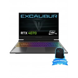 Casper Excalibur G870.1270-EF70X-B Intel Core i7-12700H 64GB RAM 1 TB NVME SSD GEN4 8GB RTX4070 Freedos Gaming Laptop