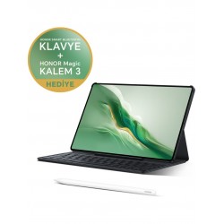 HONOR Magic Pad 2 12GB 256GB 12.3" Siyah Tablet + Klavyeli Kılıf + Kalem